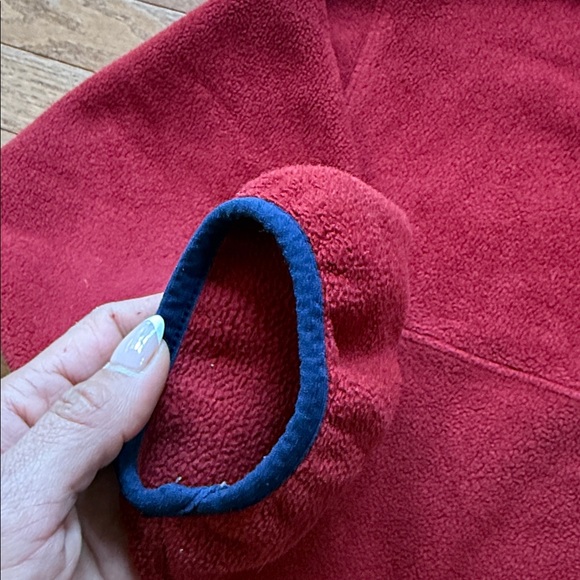 Patagonia 🌲 Synchilla Fleece Pullover with Navy Trim size large - Picture 8 of 12